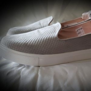 Gray Swede shoes